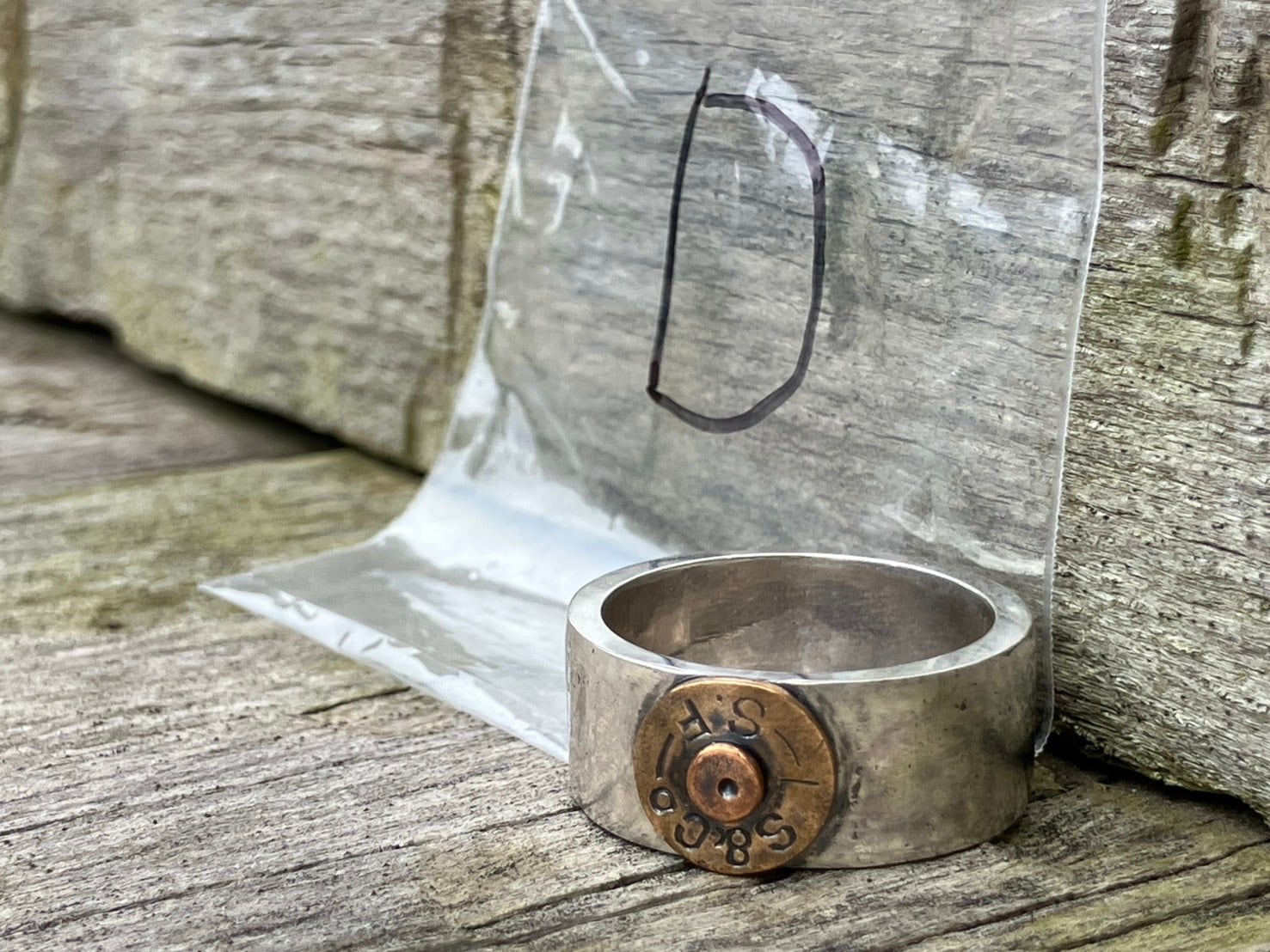 D】LEVI'S 1890s-1920s RIVETED Tarnished Silver 925 RING | CEREAL
