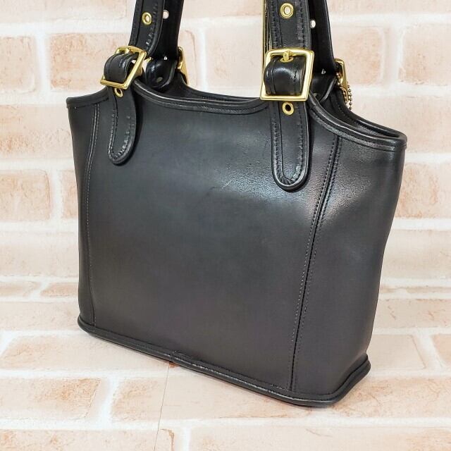 オールドコーチ ☆ USA製 レザー トートバッグ ブラック ユニセックス | gypsophila powered by BASE