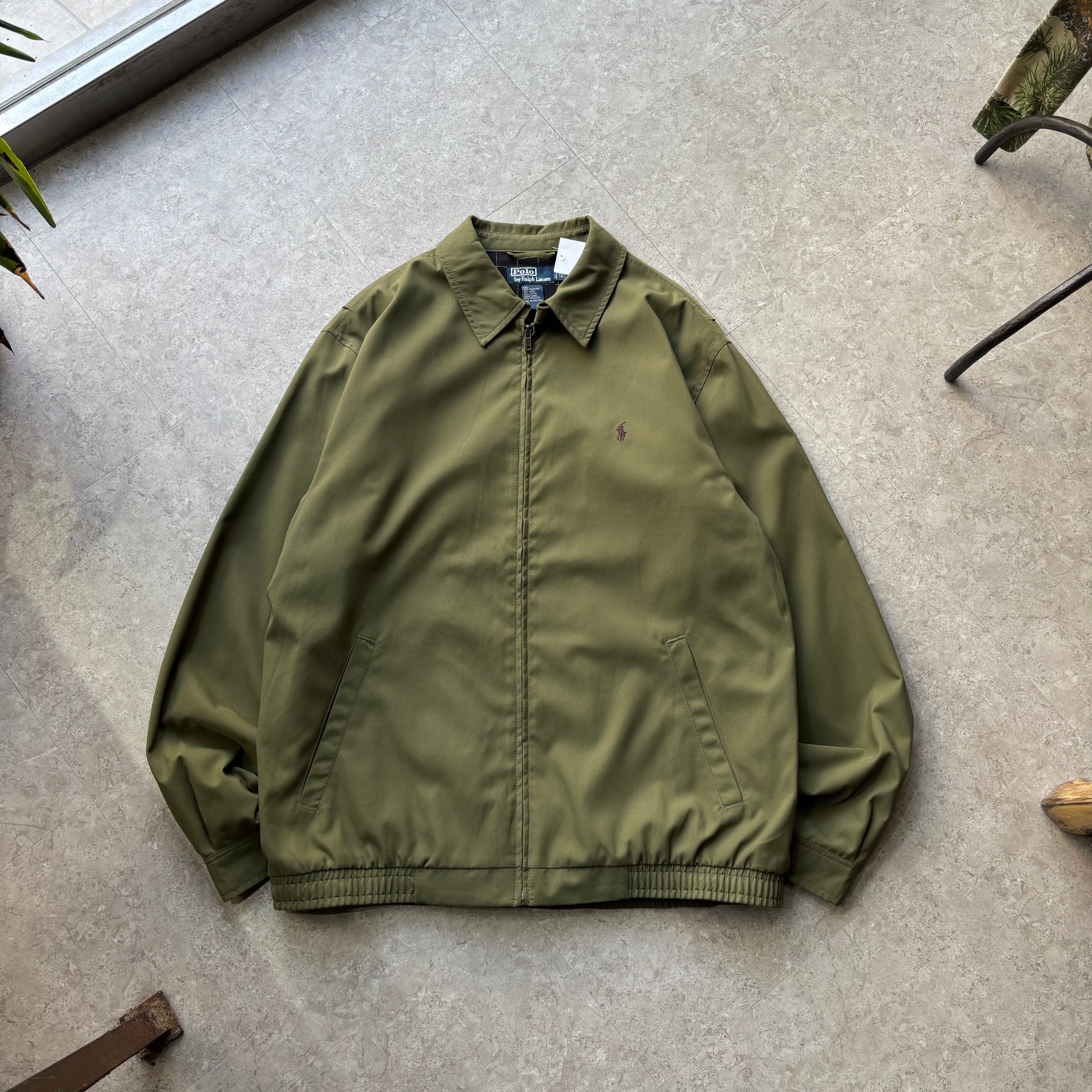 Polo Ralph Lauren polyester swing top " olive "【仙台店】