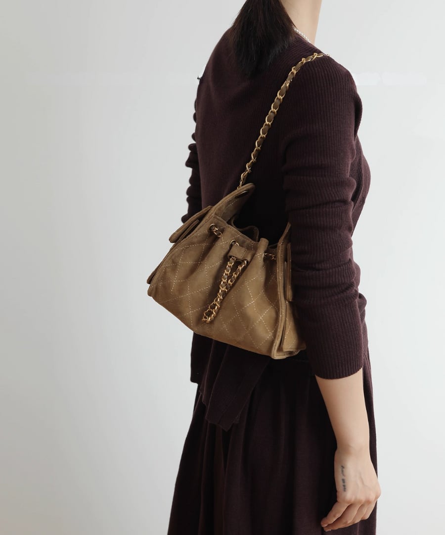 キルティング◆チェーンバッグ【e-70255】