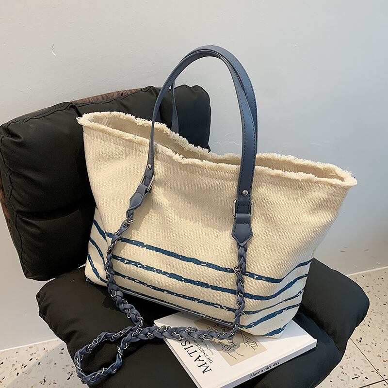 サマーショルダーバッグ 夏物 トートバッグ 手作りハンドバック47204624581