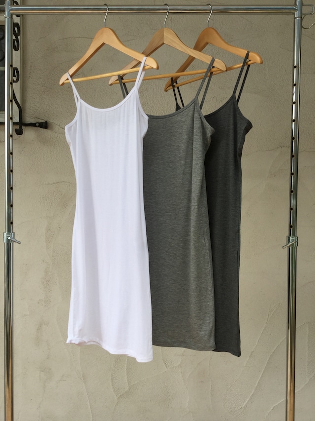 Long Camisole《WHT/GRY/CGRY》20383025