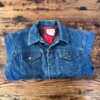 Vintage "Saddle King Western" Blue Denim Jacket/ 46L