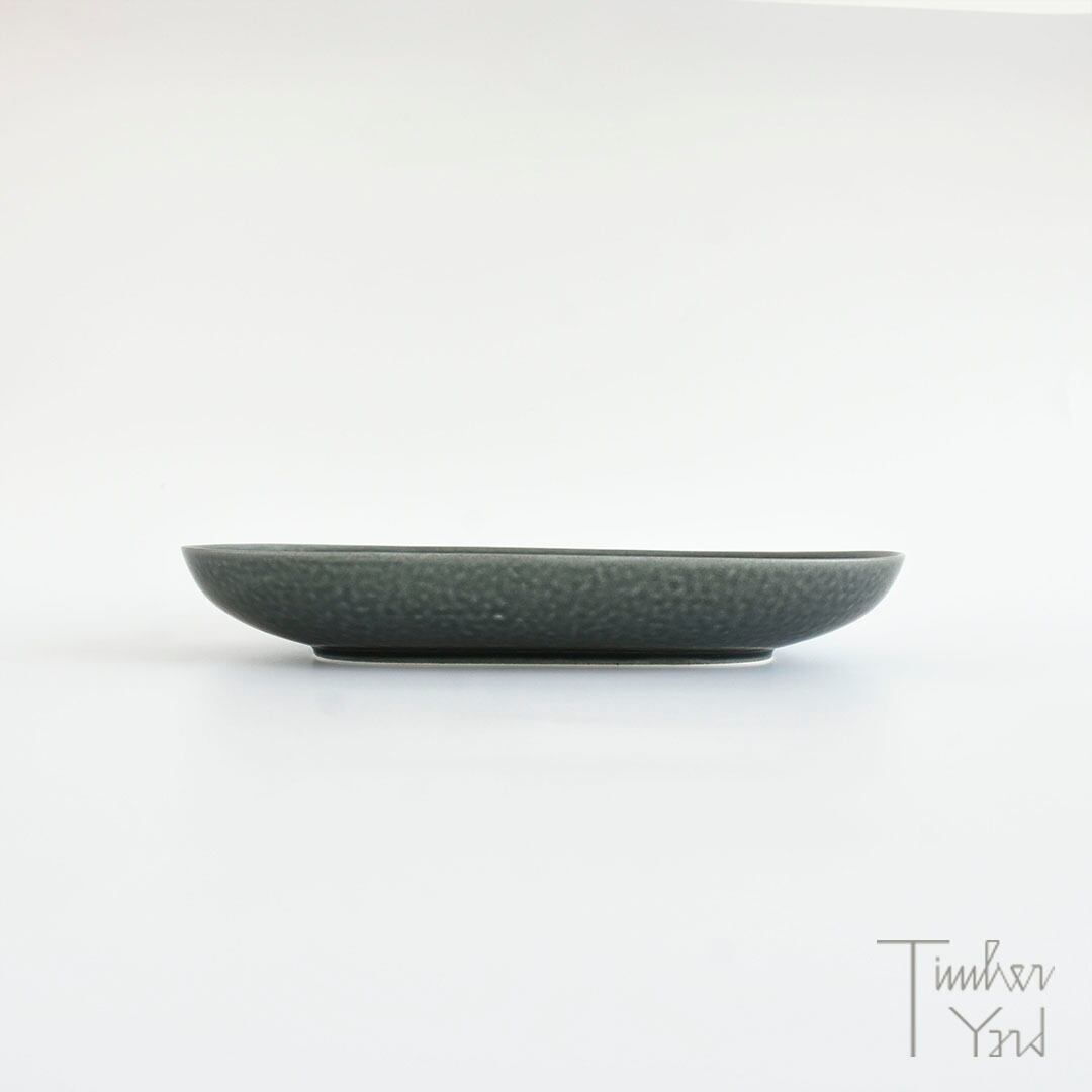 ReIRABO oval plate M / winter night gray / リイラボ / オーバル