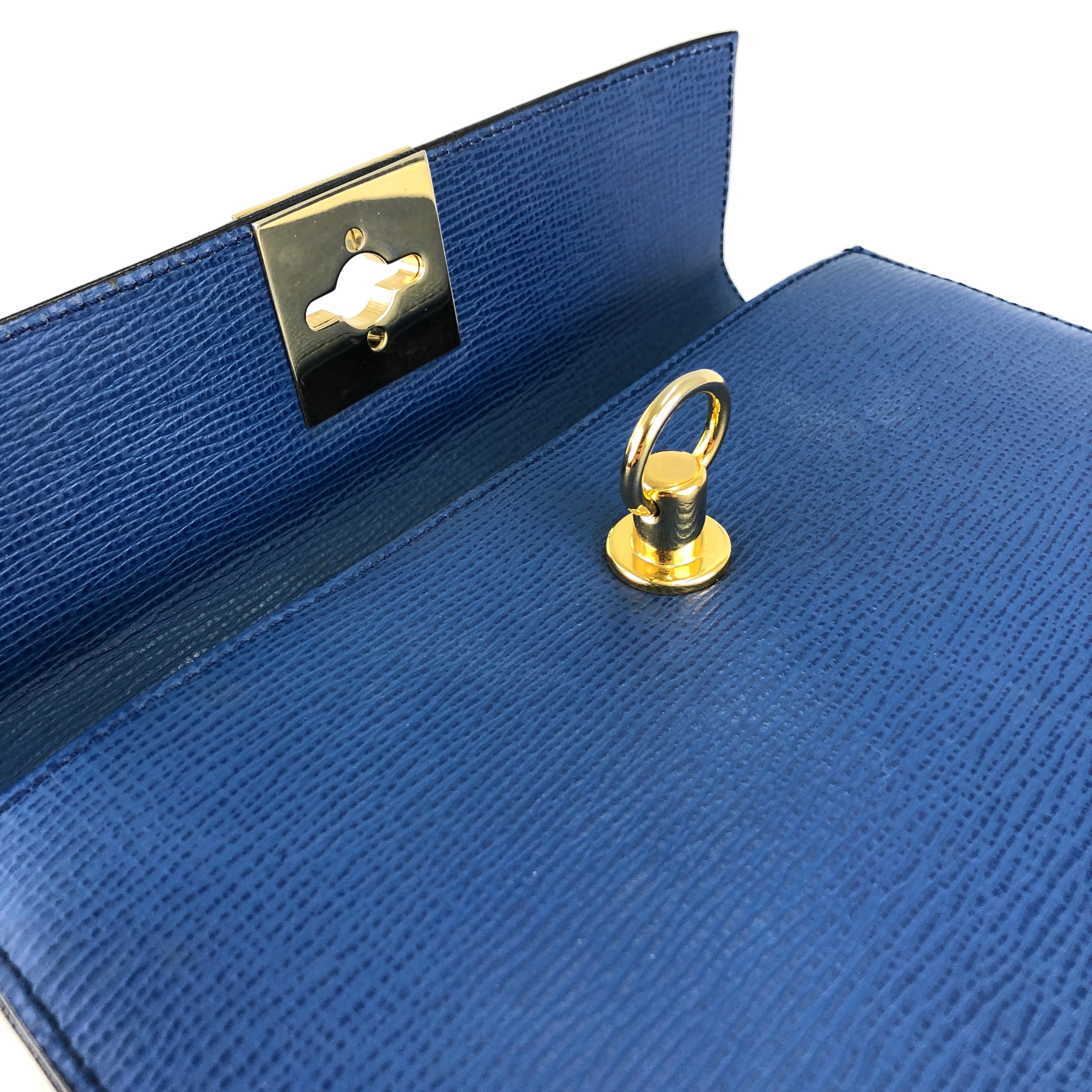 CELINE セリーヌ マンテル ガンチーニ ケリー レザー 2WAY ショルダー