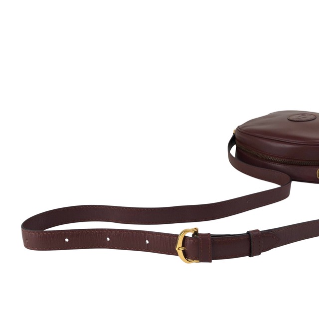 Cartier カルティエ マストライン ショルダーバッグ ボルドー レザー vintage ヴィンテージ オールド tubex6
