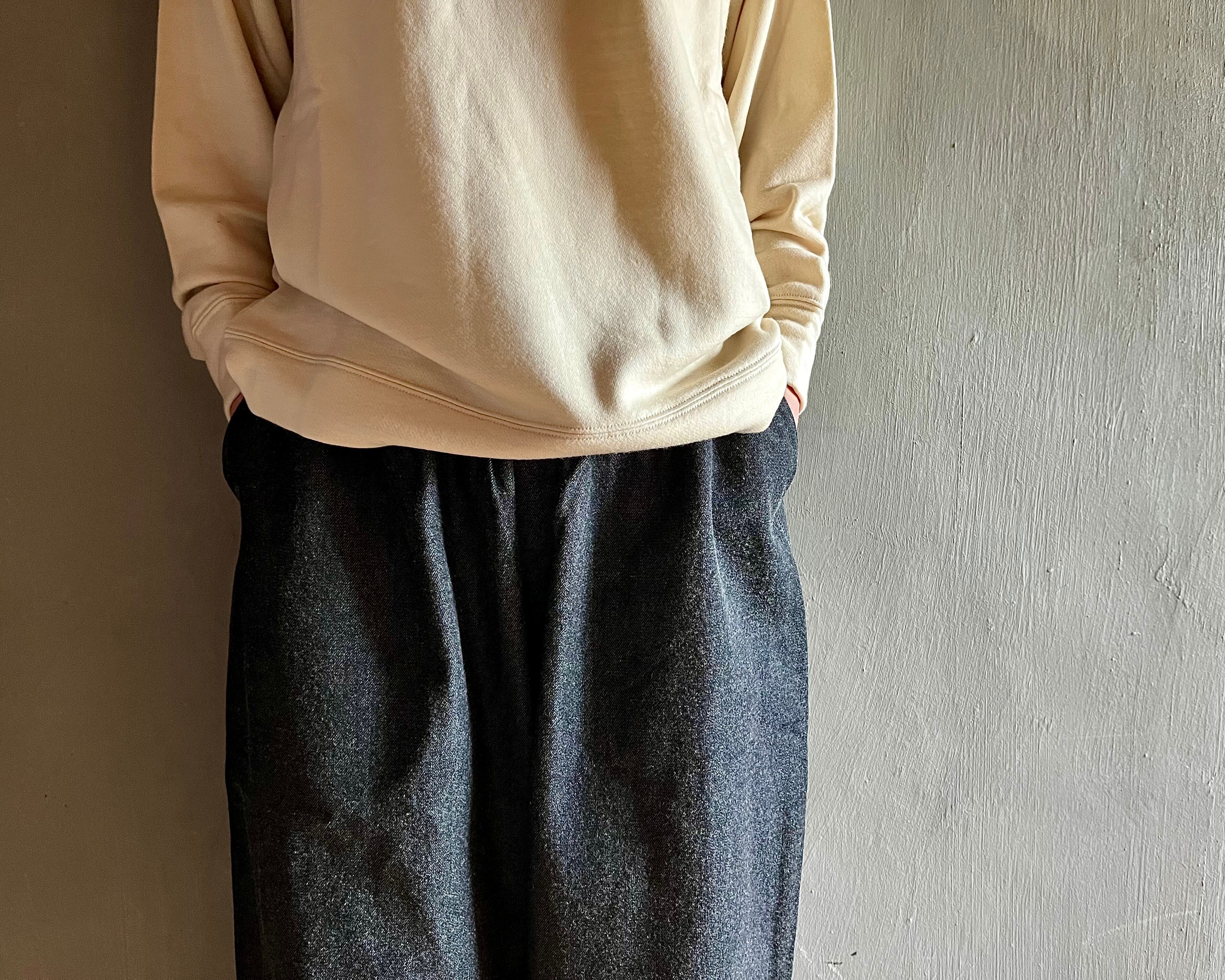 MITTAN｜NMウールOCツイルパンツ PT-125 白黒 | CORNER_122