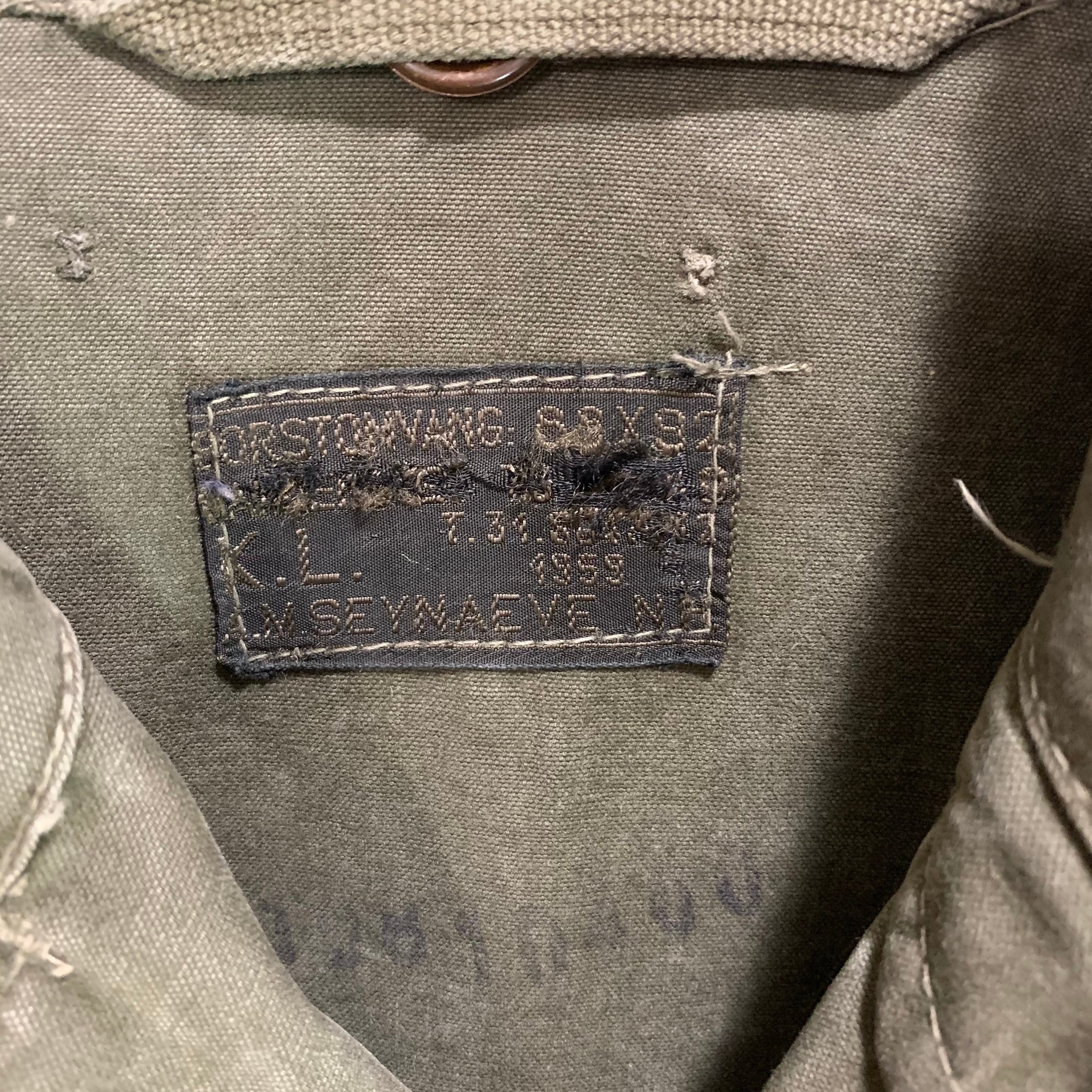 【セカストウケンイチ】50’s vintage オランダ軍 ミリタリー オランダ軍 フィールドジャケット 50's Holland [C566] | 古着屋