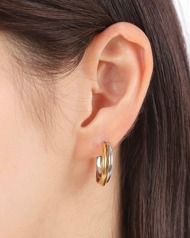 《お守り》調和｜ご縁を深く豊かに結ぶ｜ピアス ステンレス［A160］