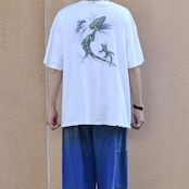 Lizard print tee