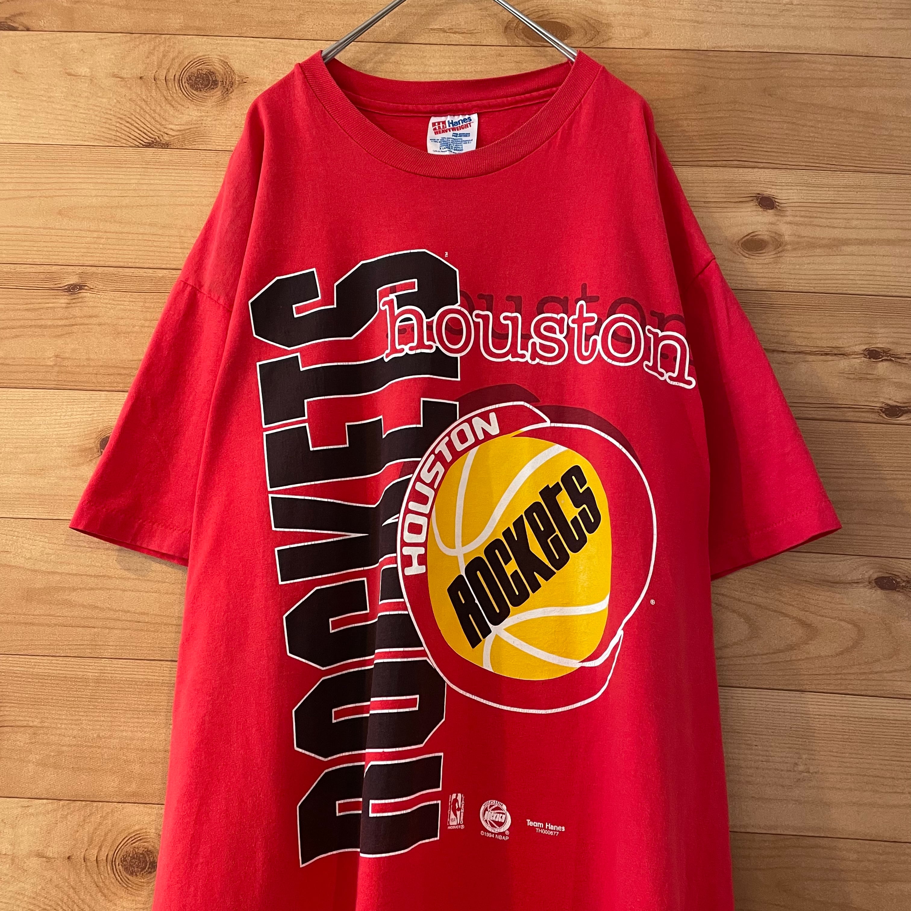 Hanes】USA製 90s NBA HOUSTON ROCKETS オフィシャル Tシャツ ...