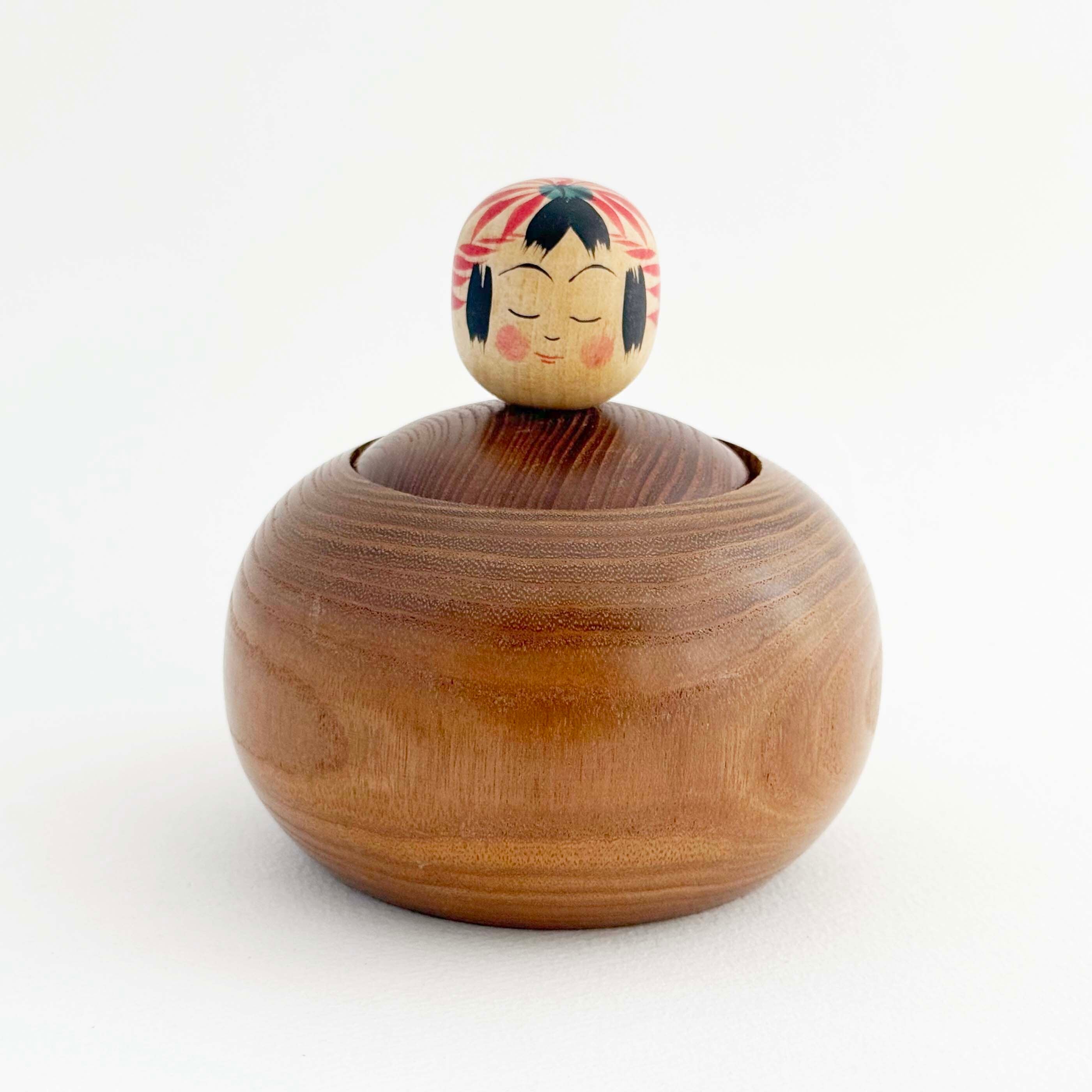 蓋物えじこ（遠刈田系/菅野昭一工人）