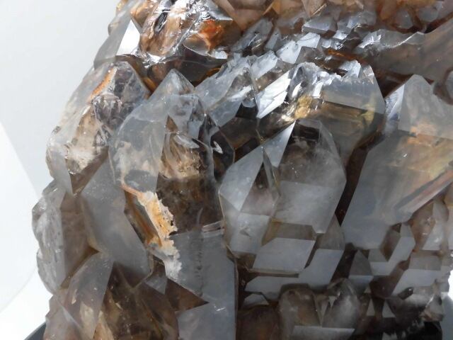 【送料無料】【高品質】約17kg 特大ブラジル産ジャカレー水晶（アリゲータークオーツ）　no.5