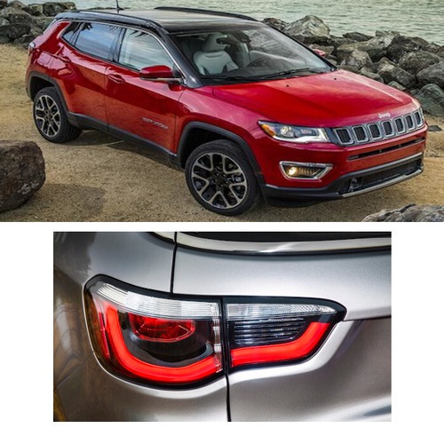 セット テールライト ブレーキライト 外側 2017～2019 Jeep Compass ジープ コンパス