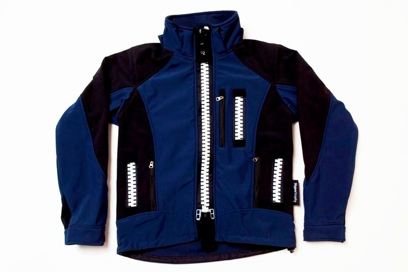 Hypertrophy Fatzipper mountain parka BLACK×NAVY | Hypertrophy