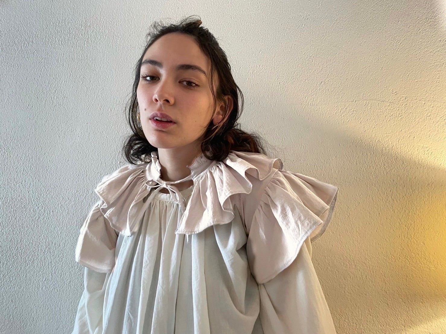 papier Louise blouse/white