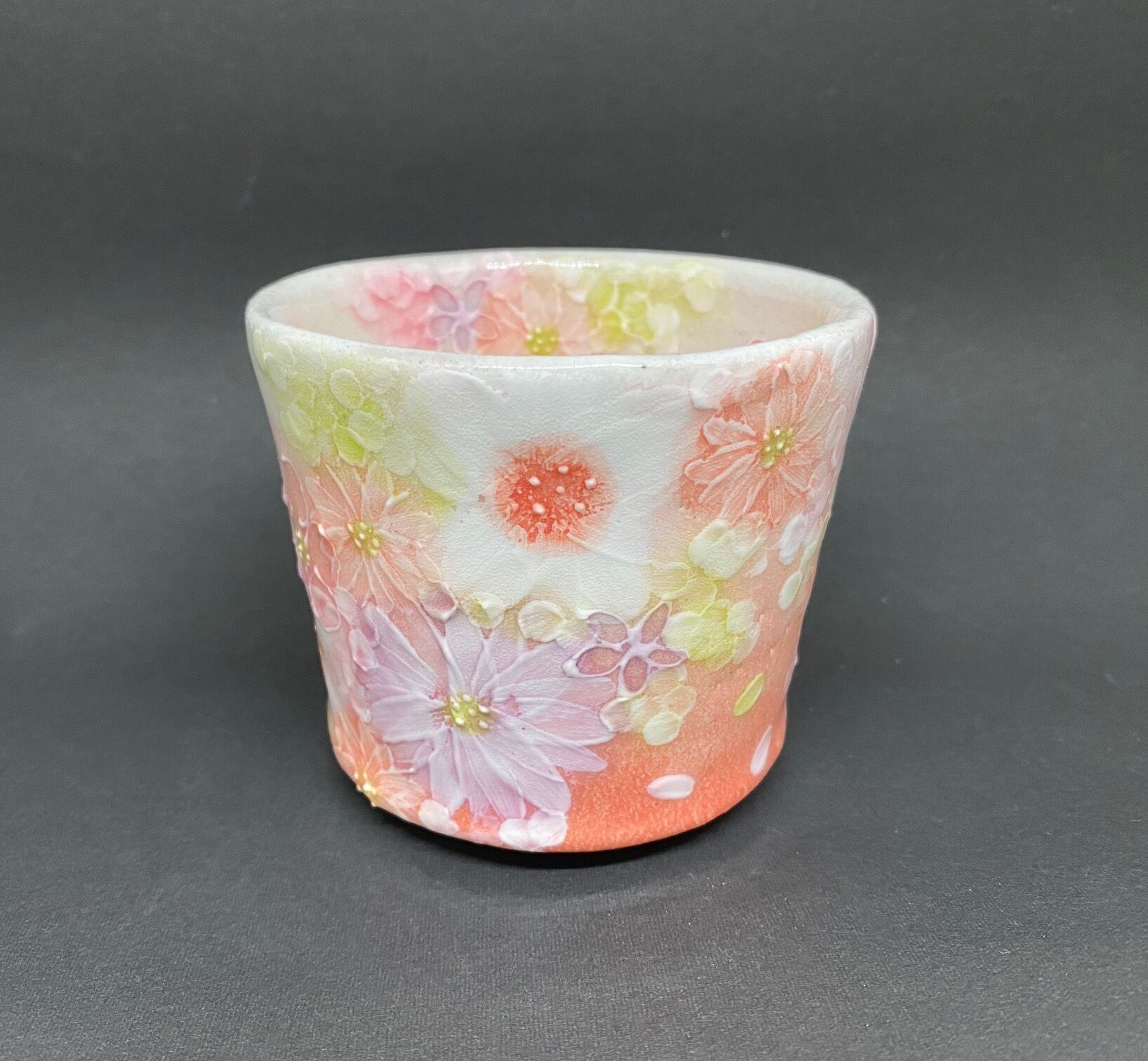 ゆずりは 紅彩京花ポット 急須 | 丸一国府商店○手造り陶器のセレクト