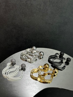 heart double frame hoop