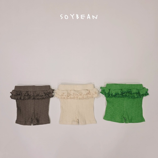 【取寄】soybean|tiered rich leggings|カンカンリッチレギンス|XS-XL|kids|26 spring