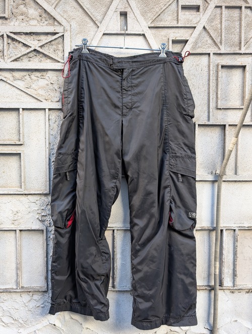 "NIKE" nylon baggy pants