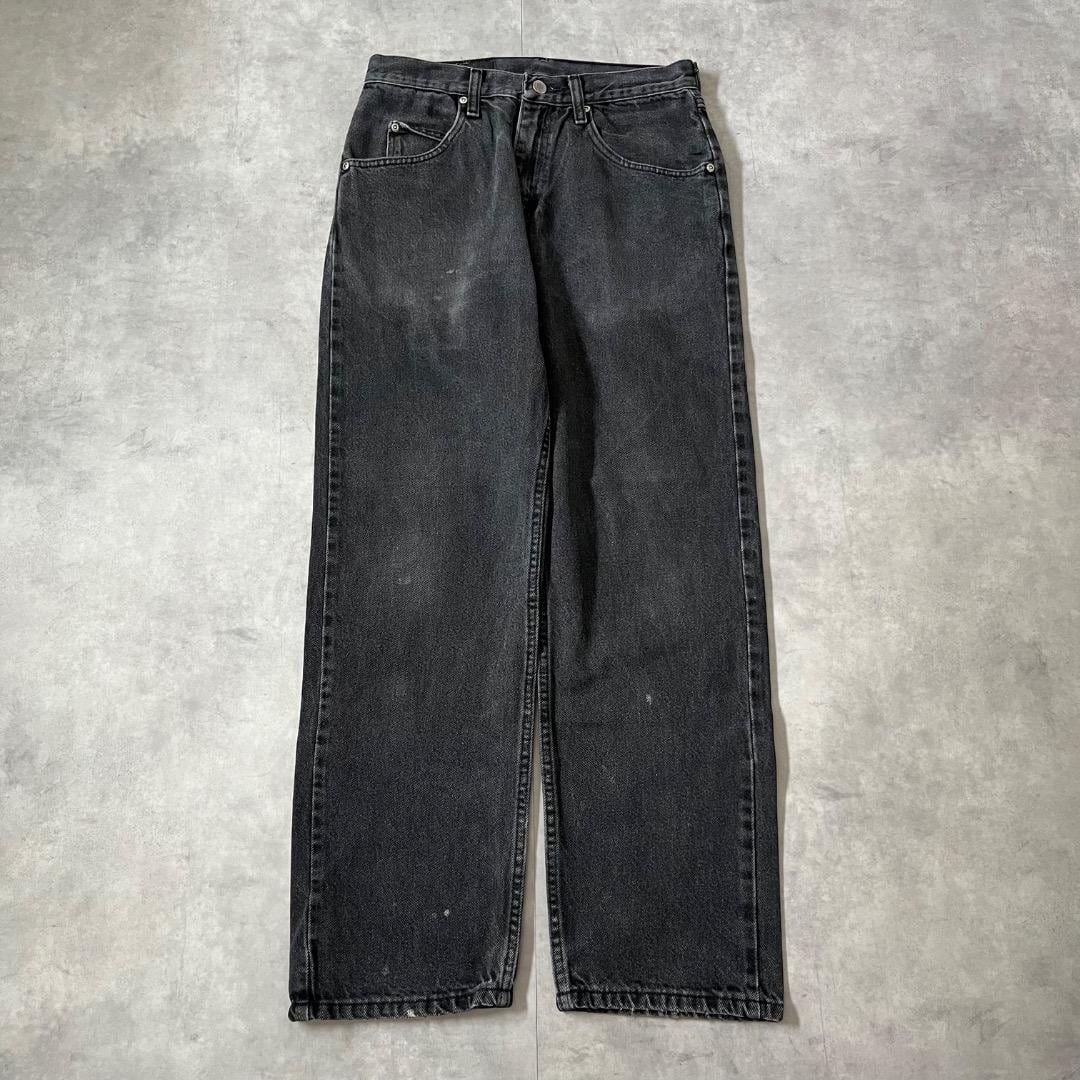 Wrangler ラングラー W30 ブラック ボトム 古着 黒 16375