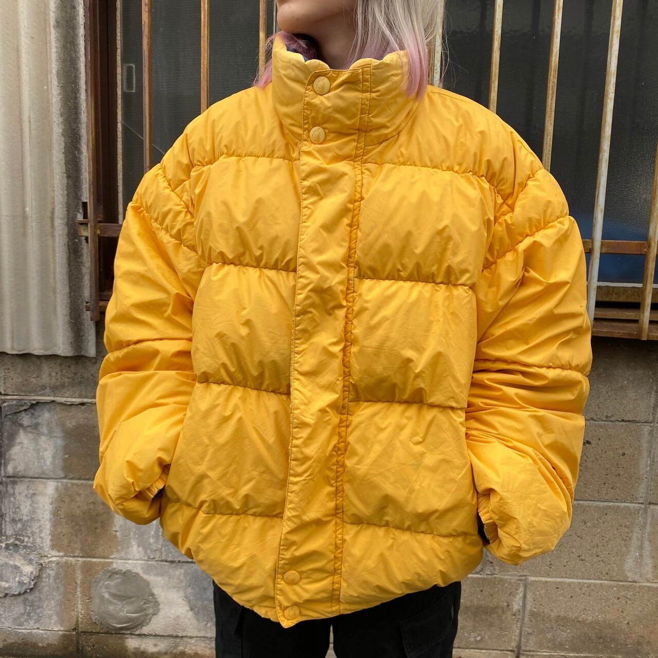 90年代 NAUTICA ノーティカ リバーシブル ダウンジャケット メンズXXL  