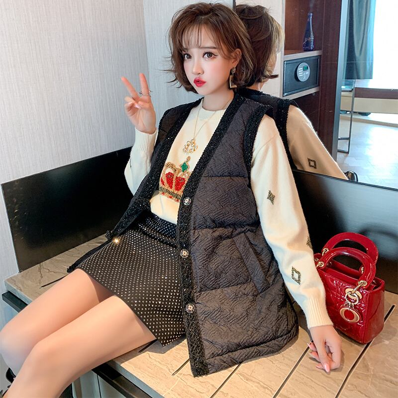 プリーツホワイトVネックジャケット オータム 秋物 ウィンター 冬物 MIUCO46085181594