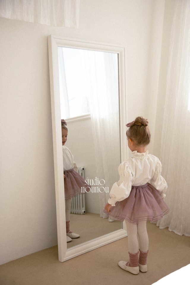 【予約商品】2025 冬 新作 STUDIO NOUNOU スタジオヌヌ 3色展開 ローズブラウス