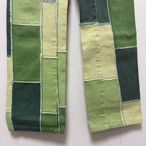 イタリア製 angelo marani パッチワーク　デニム