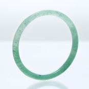 【内径 約58mm】princess/Guatemala 翡翠バングル A貨翡翠 jd_bg1400