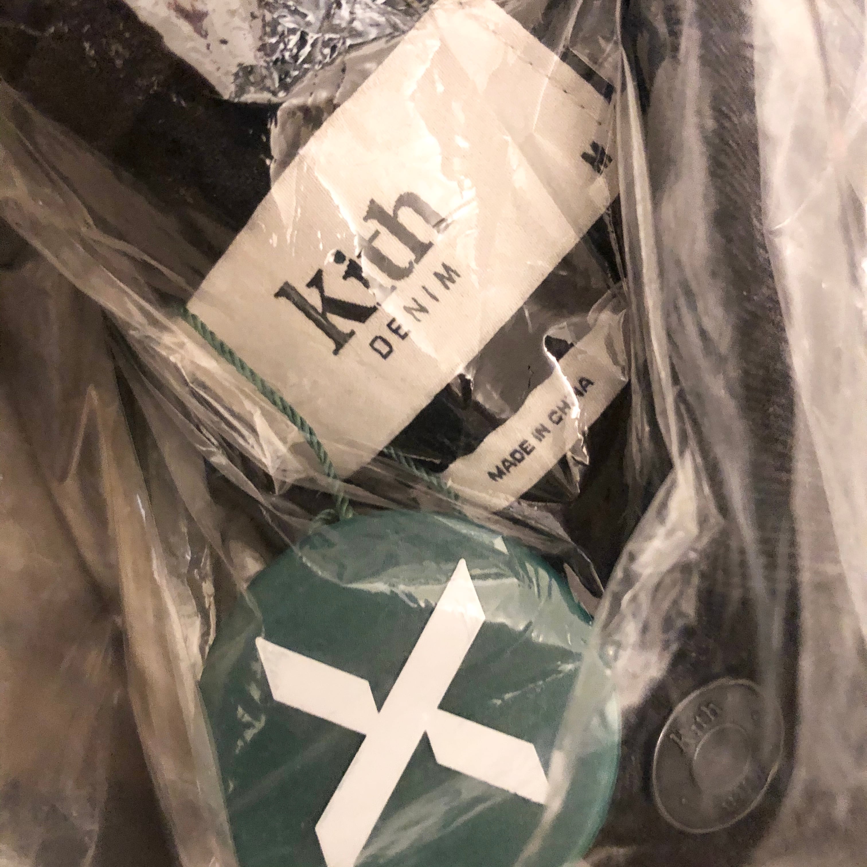 KITH Classic Logo Monogram Laight Denim Jacket | Wolf Wall World KITH Classic Logo Monogram Laight Denim Jacket | Wolf Wall World