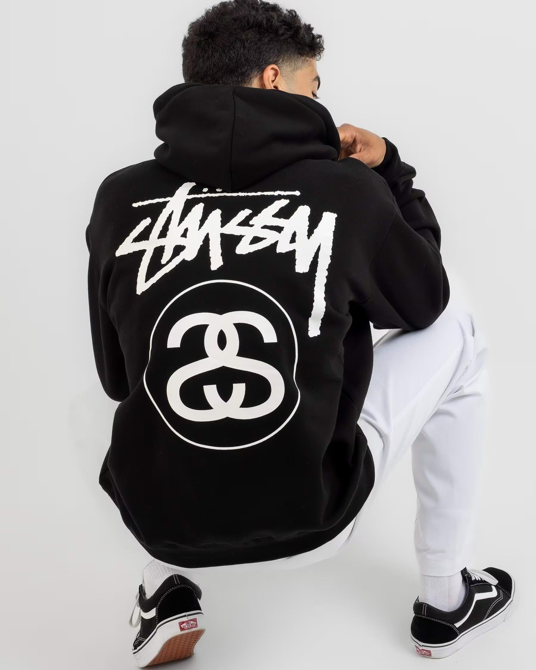 人気ショップ STUSSY(ステューシー)裏起毛パーカー