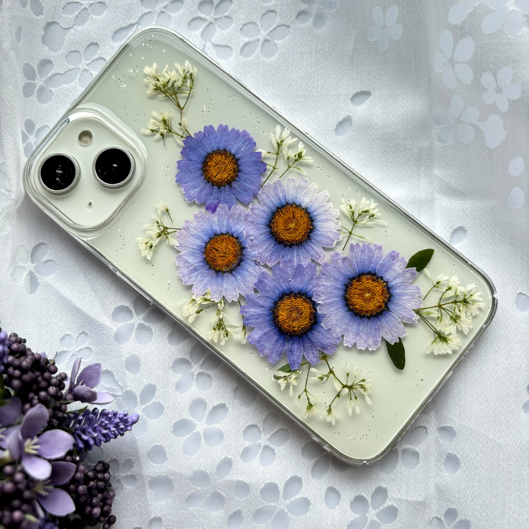 押し花スマホケース・iPhone ケース・Androidケースほぼ全機種対応