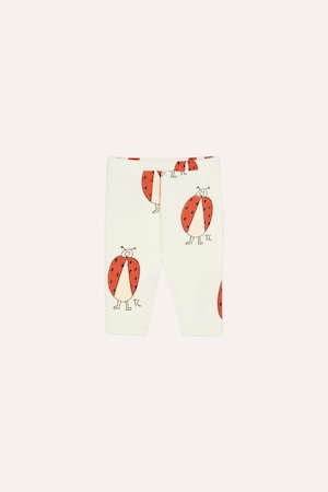 【26SS】The Campamento(カンパメント)Ladybug Allover Ecru Baby Leggings(9-12m/12-18m/18-24m)パンツ レギンス てんとう虫 アイボリー