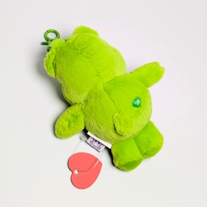 【 Care Bears（ケアベア）】 『 Good Luck Bear グッドラックベア 』ぬいぐるみキーホルダー / plush keyholder〚アメリカン雑貨 アメトイ〛