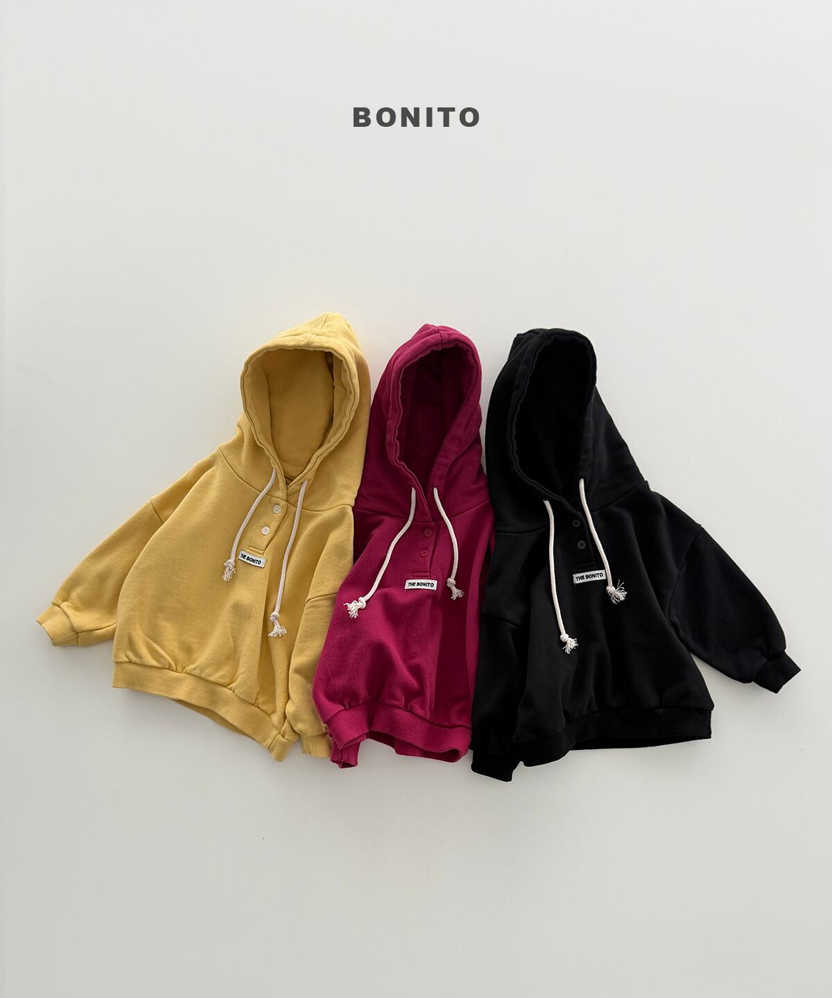 【Jr.size】single hoodie【BONITO】※9月中旬発送予定