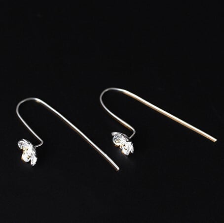 梅の花のピアス SILVER 0283 | Vary