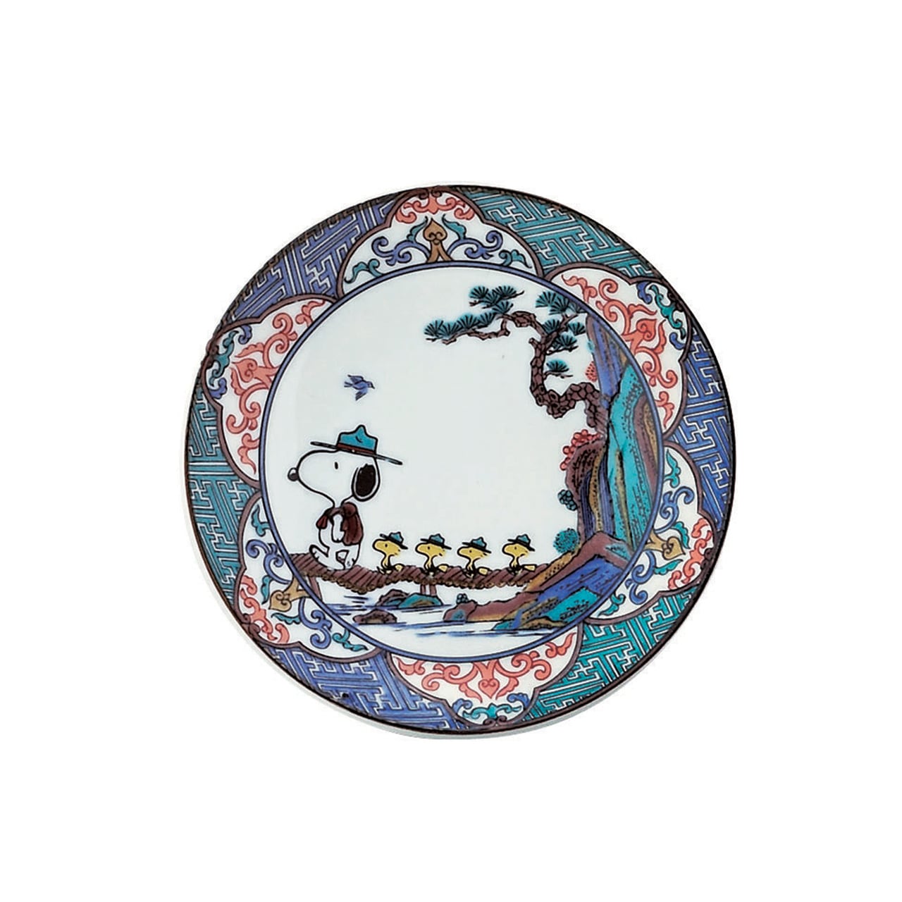 スヌーピー】豆皿(山水)【九谷焼】 | yamaka official shop - 山加商店