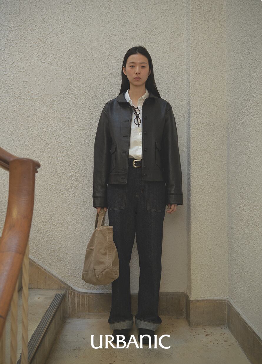URBANIC 30] Piccolo Herringbone Denim Pants 正規品 韓国ブランド