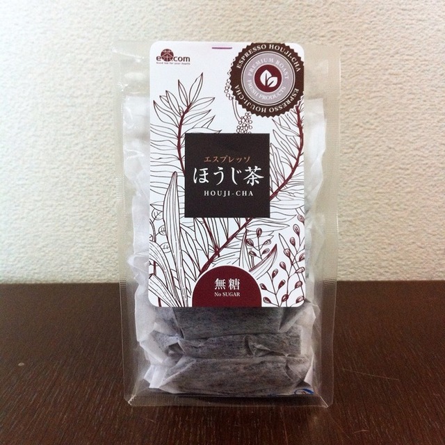 無農薬無化学肥料栽培1番茶原料のエスプレッソほうじ茶（ティーバッグ5g×15）
