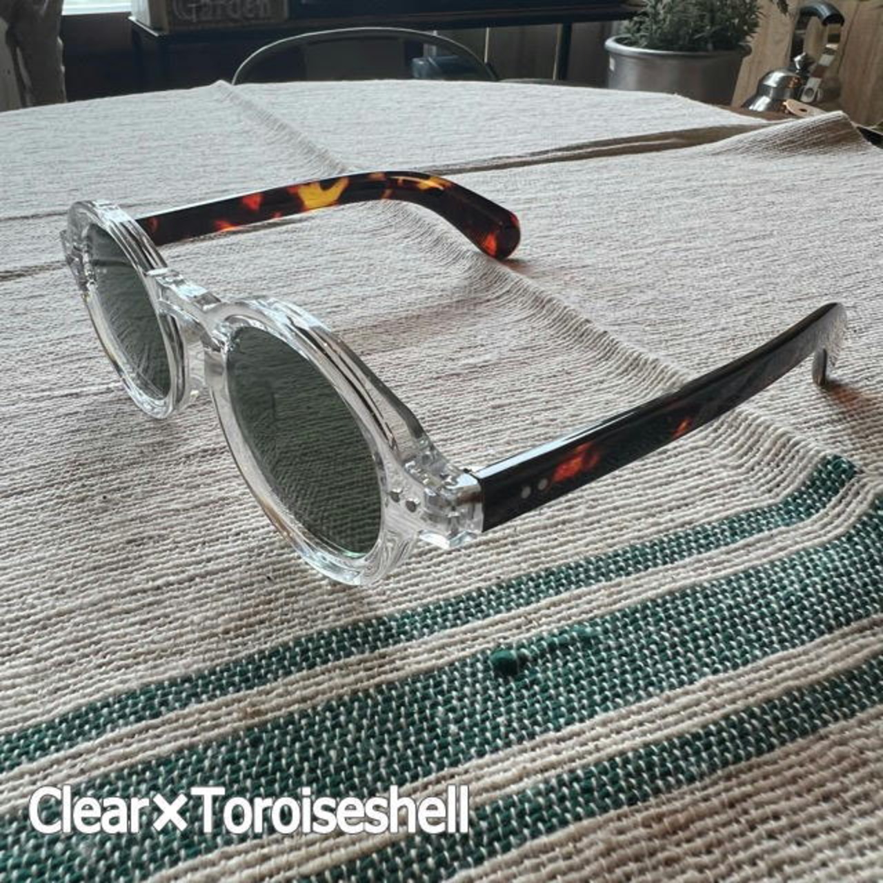 TOPANGA Accessory Tortoiseshell Round Sunglasses　3Type べっ甲ラウンドサングラス　べっ甲　ラウンド　Sunglass
