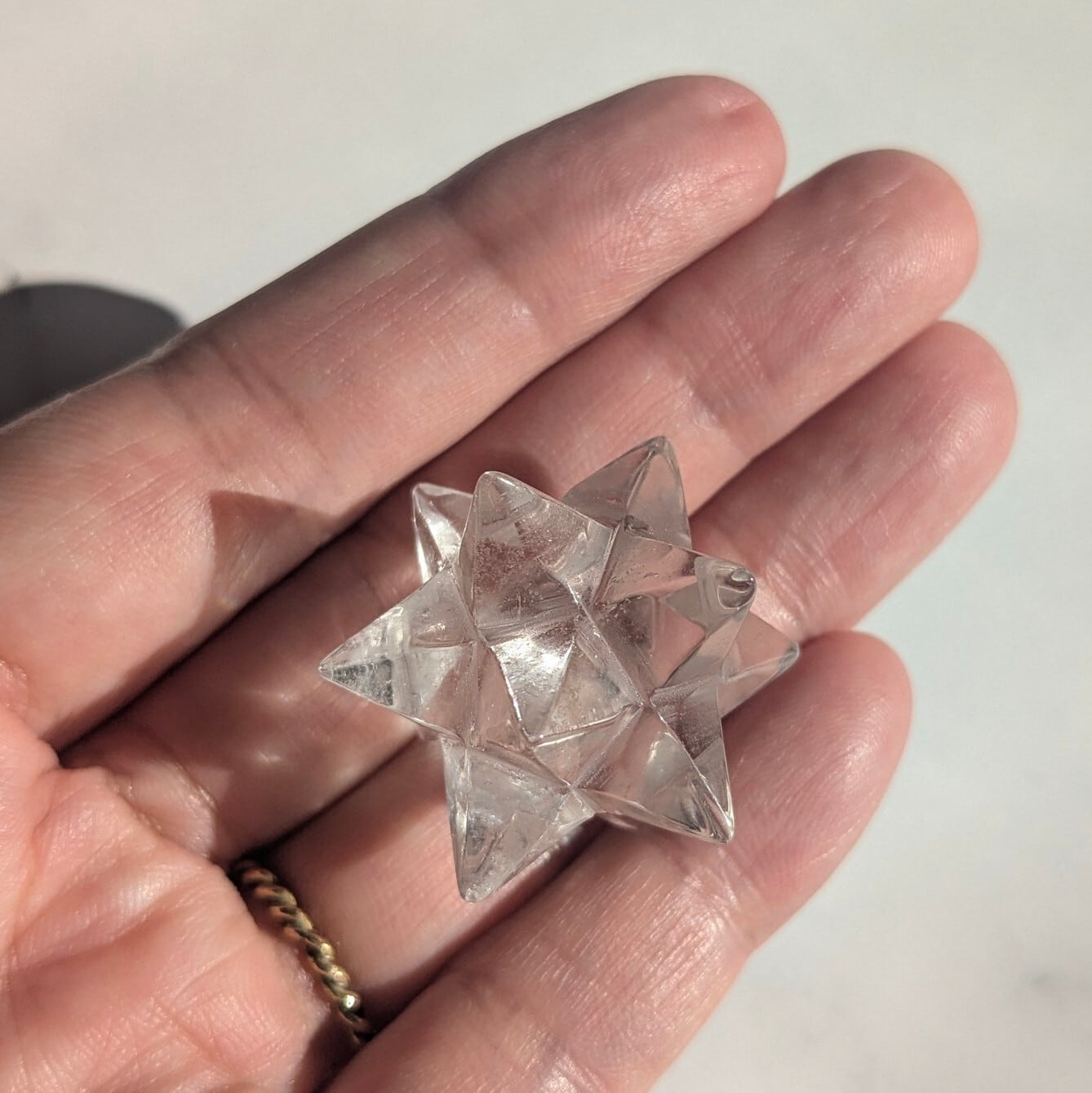 ✧ブラジル産 クリアクォーツ アステロイド ✧ クリアクォーツ アステロイド 小 約32mm | iris imrama stone