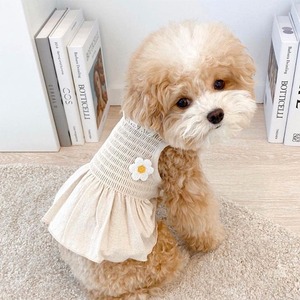 【PET】デージー花付きキャミワンピース