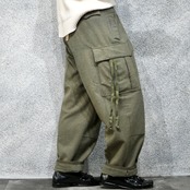 60's~ German military wool cargo pants