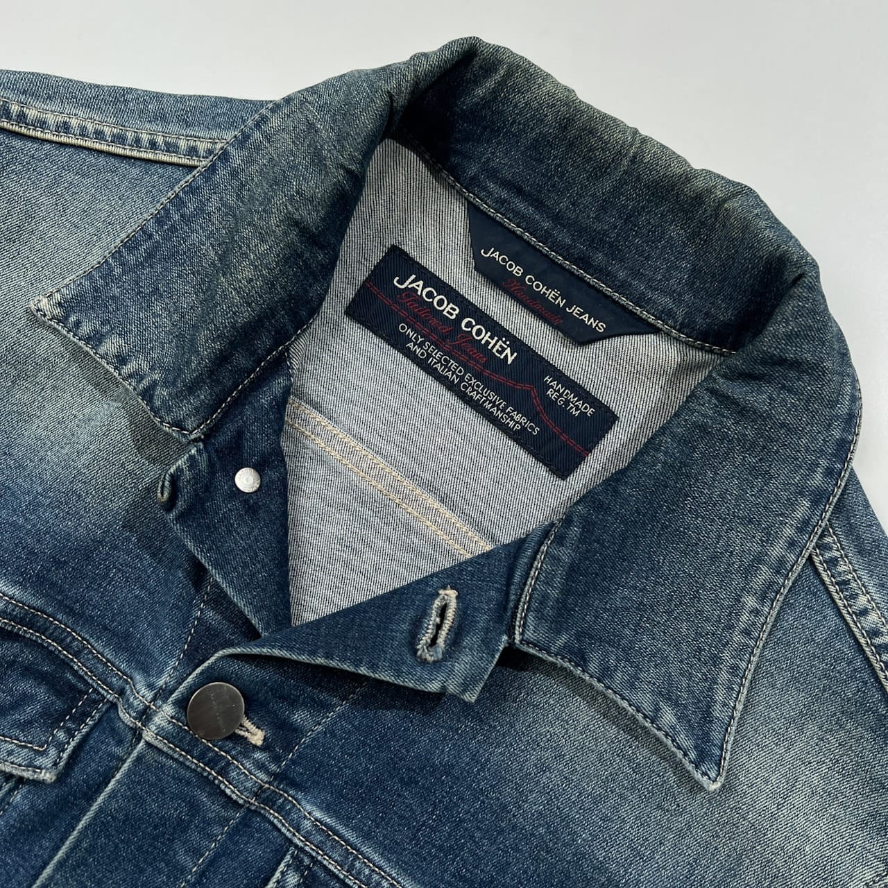 JACOB COHEN ヤコブコーエン デニムジャケット 3rd モデル ジージャン Gジャン サイズ S /イタリア製