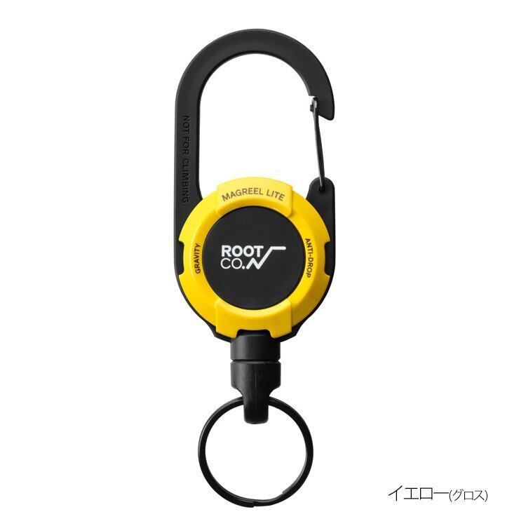 ROOT CO. GRAVITY MAGREE マグネット　カラビナリール　希少 ROOT CO. ROOT CO. GRAVITY MAGREEL 360 カラビナ キーホルダー