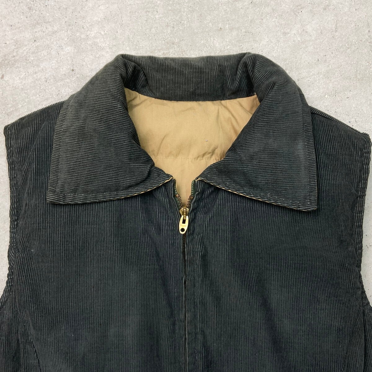 VTG エディー バウアー】 Eddie Bauer リバーシブルダウンベスト 90s