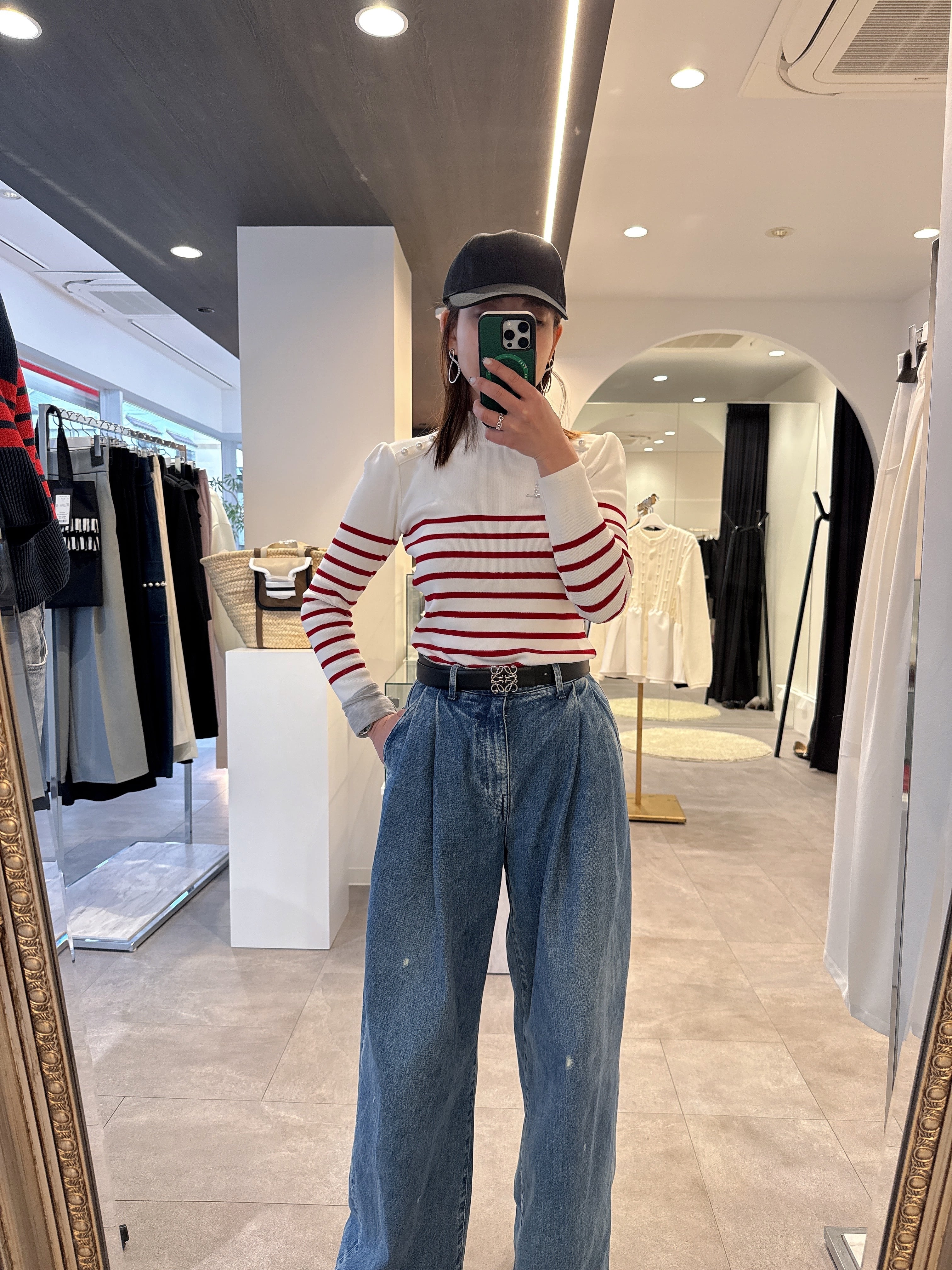 【新品タグ付き】BORDERS at BALCONY SHIRT38 BORDERS at BALCONY ノースリーブトップス 38 新品タグ付 - メルカリ