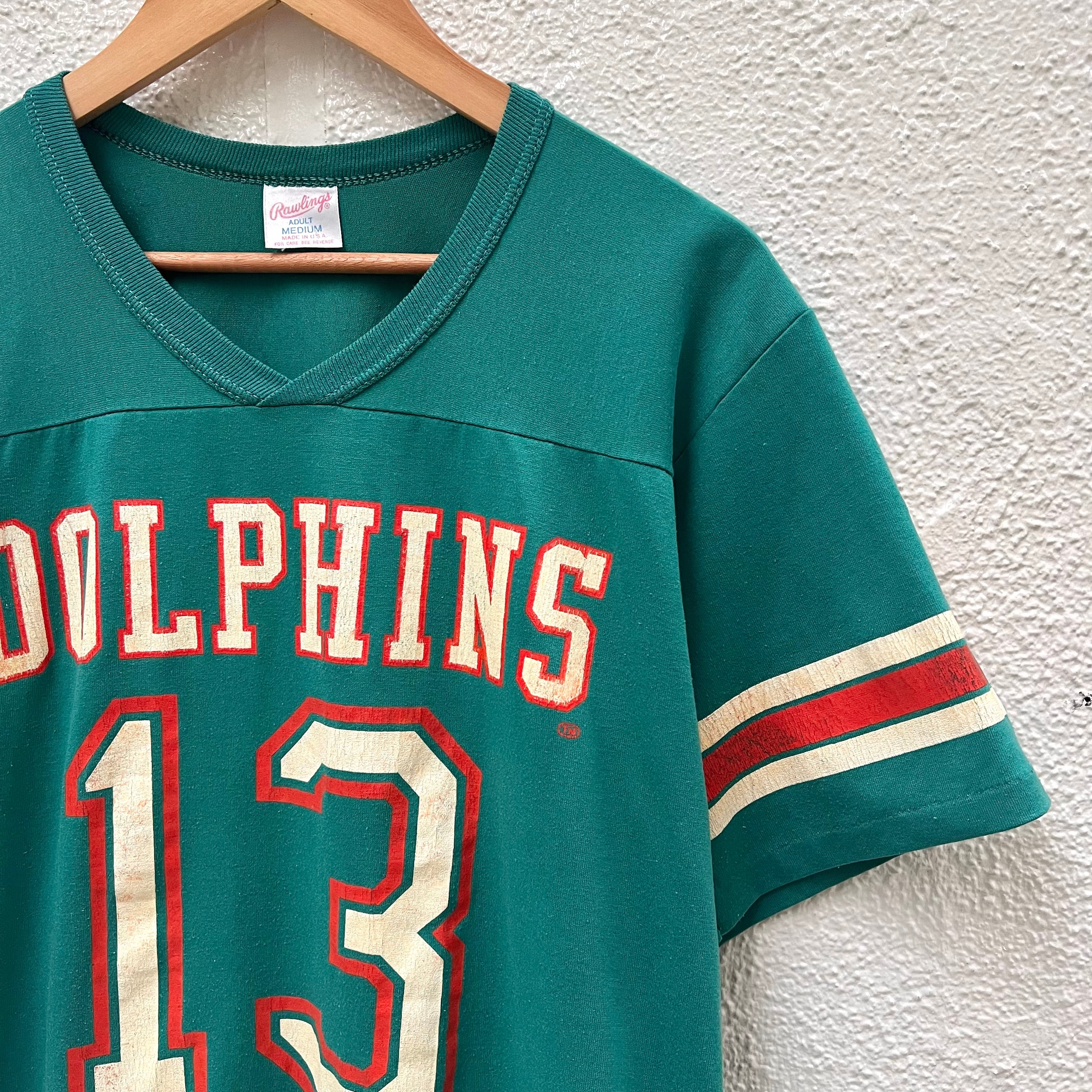 used】80-90's USA製 マイアミ ドルフィンズ NFL Tシャツ Miami