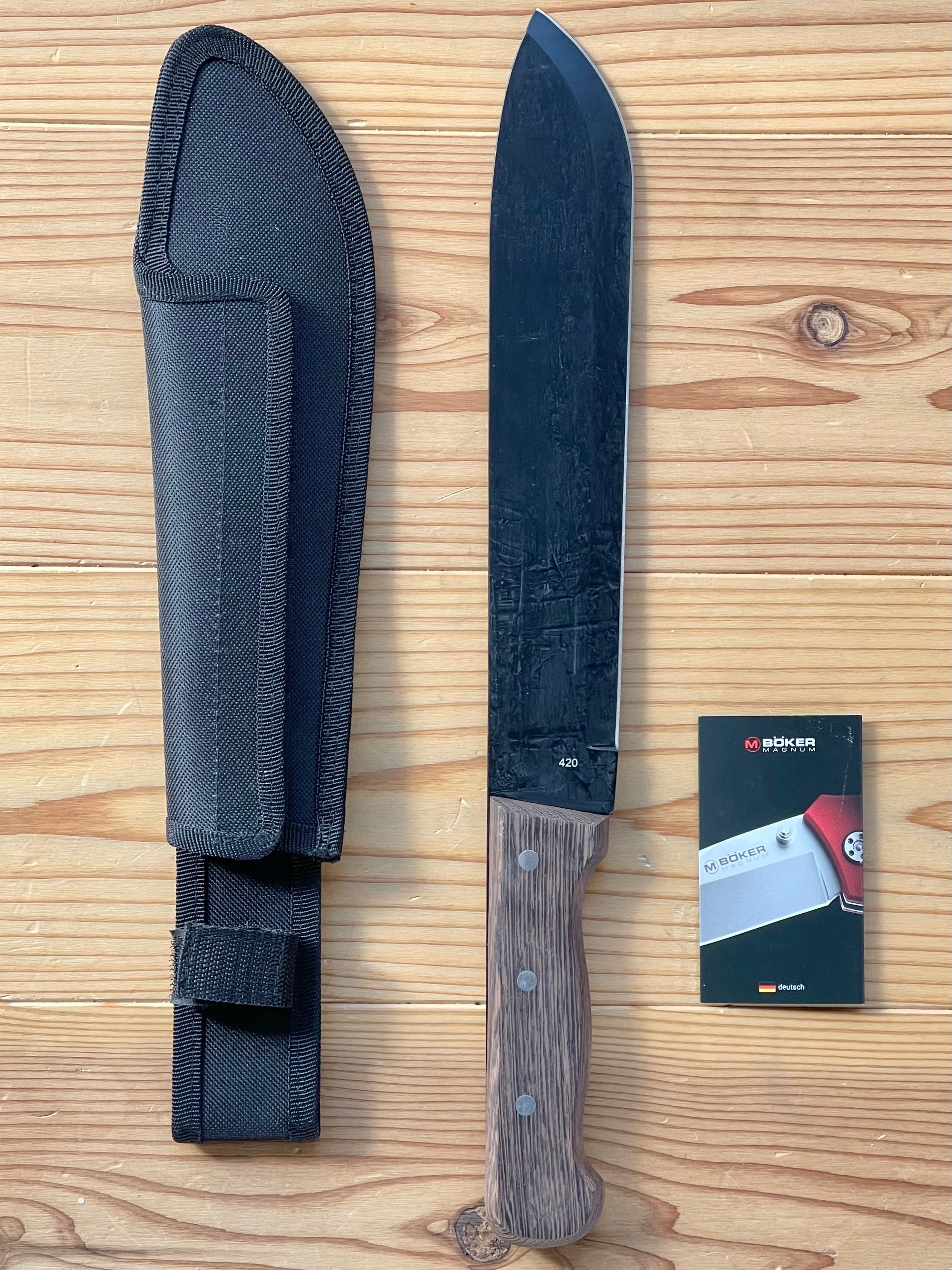 新品未使用 BOKER ポーカー Heavy Duty Machete 極厚刃